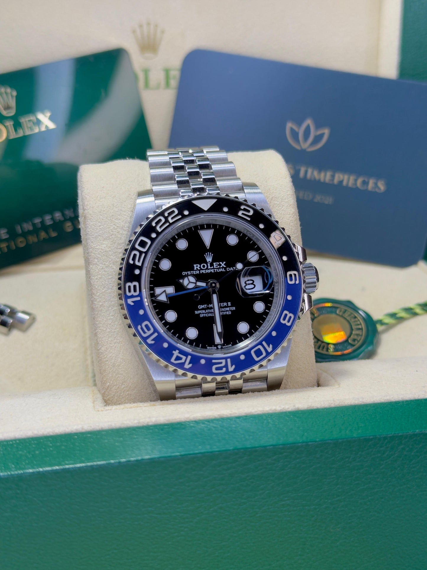 Rolex GMT Master II 'Batgirl'