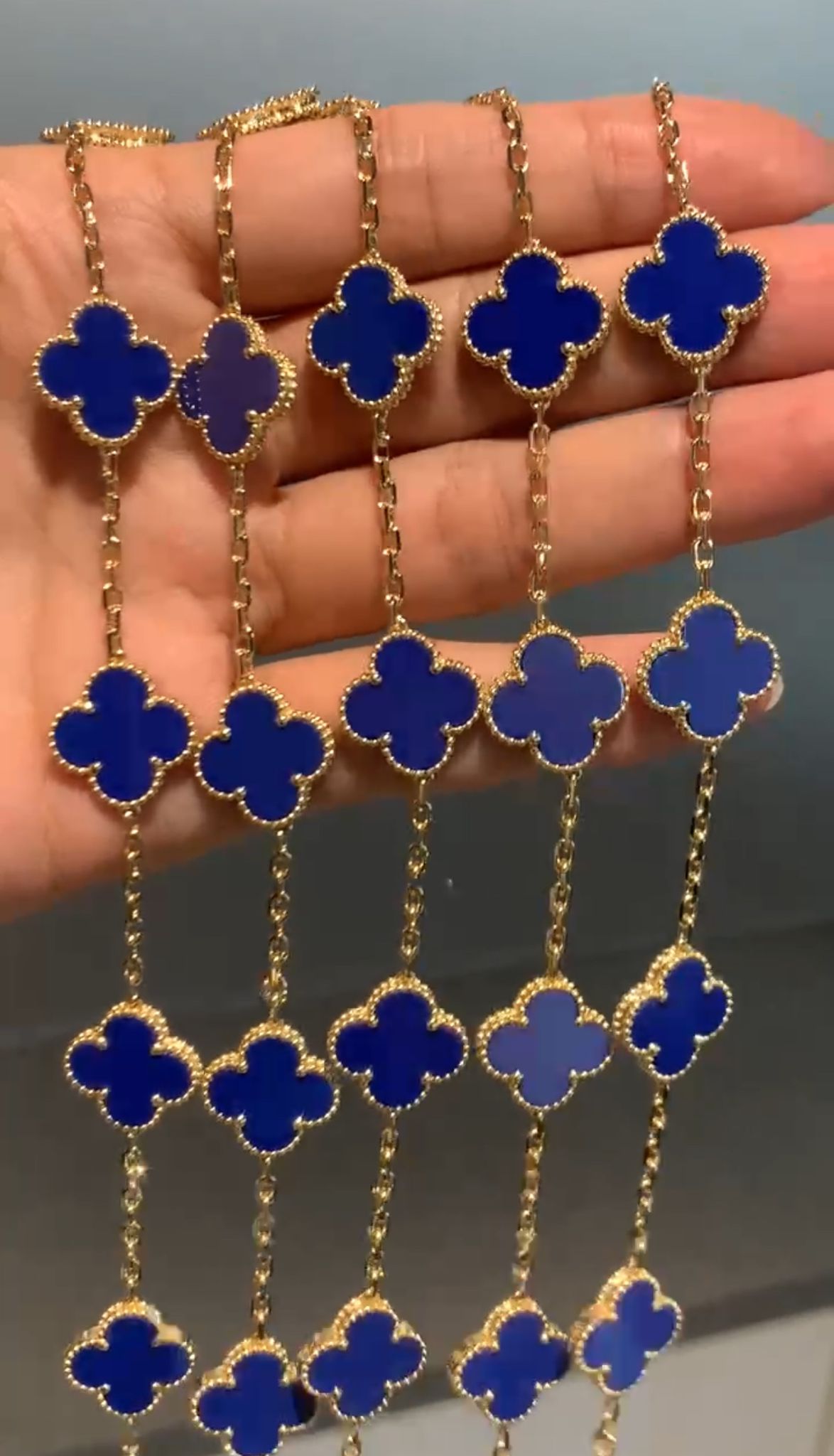 18kt Van Cleef & Arpels Alhambra inspired Bracelet