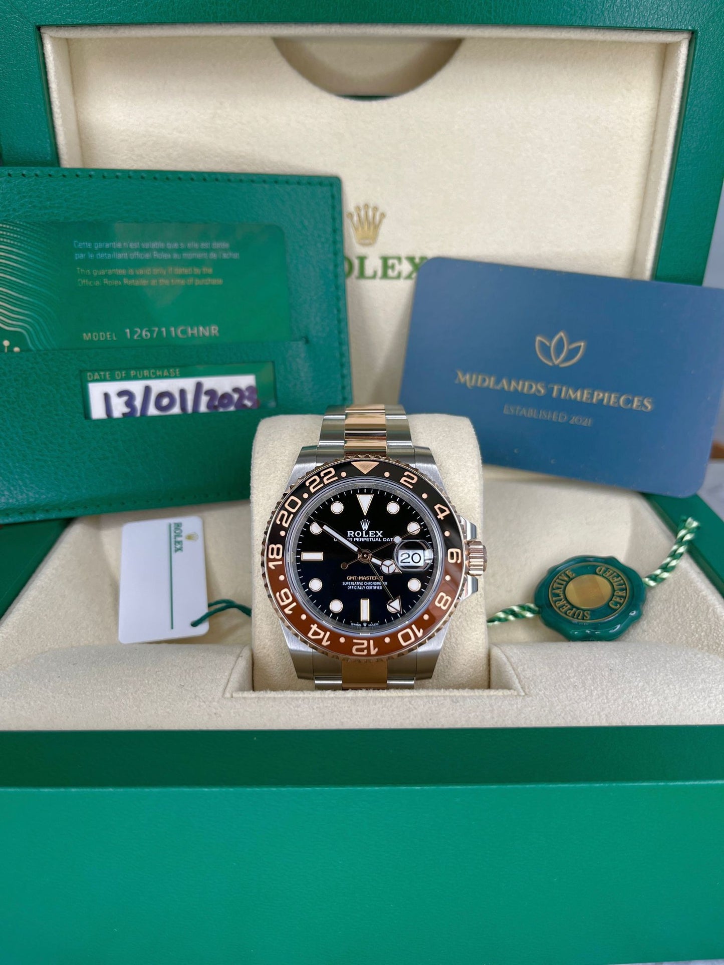 Rolex GMT Master II 'Rootbeer'