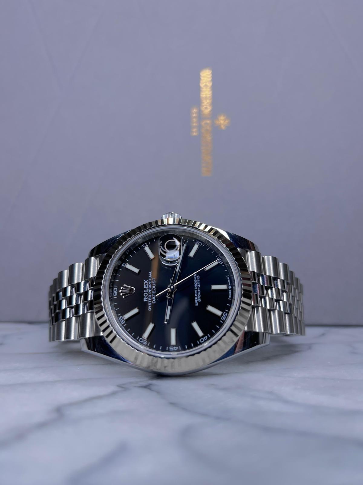 Rolex Datejust Black Dial