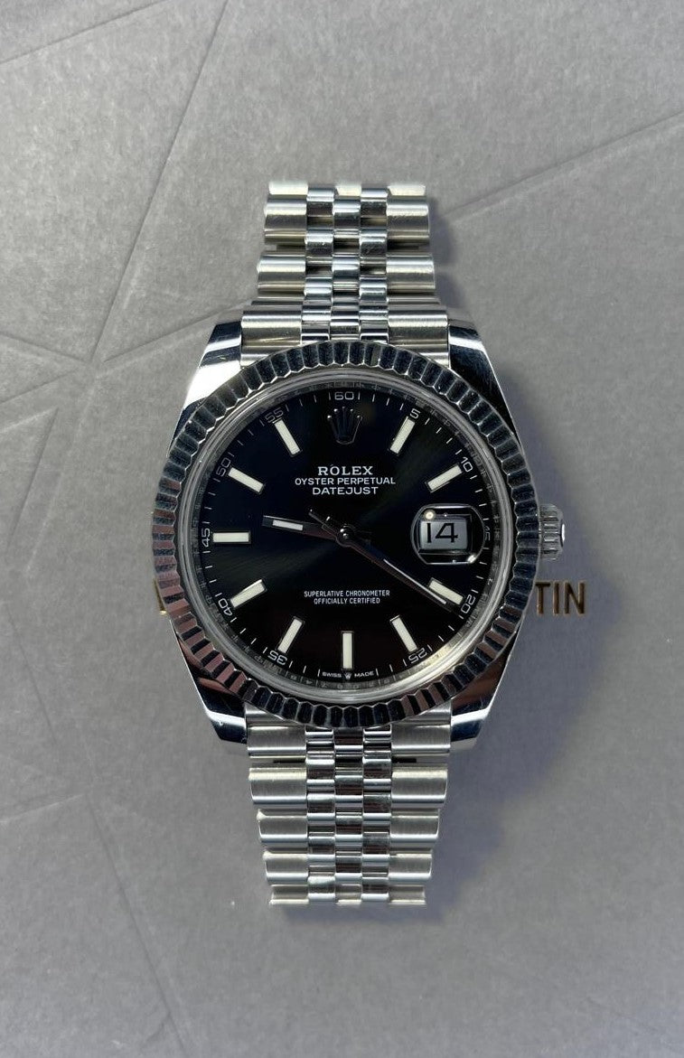 Rolex Datejust Black Dial