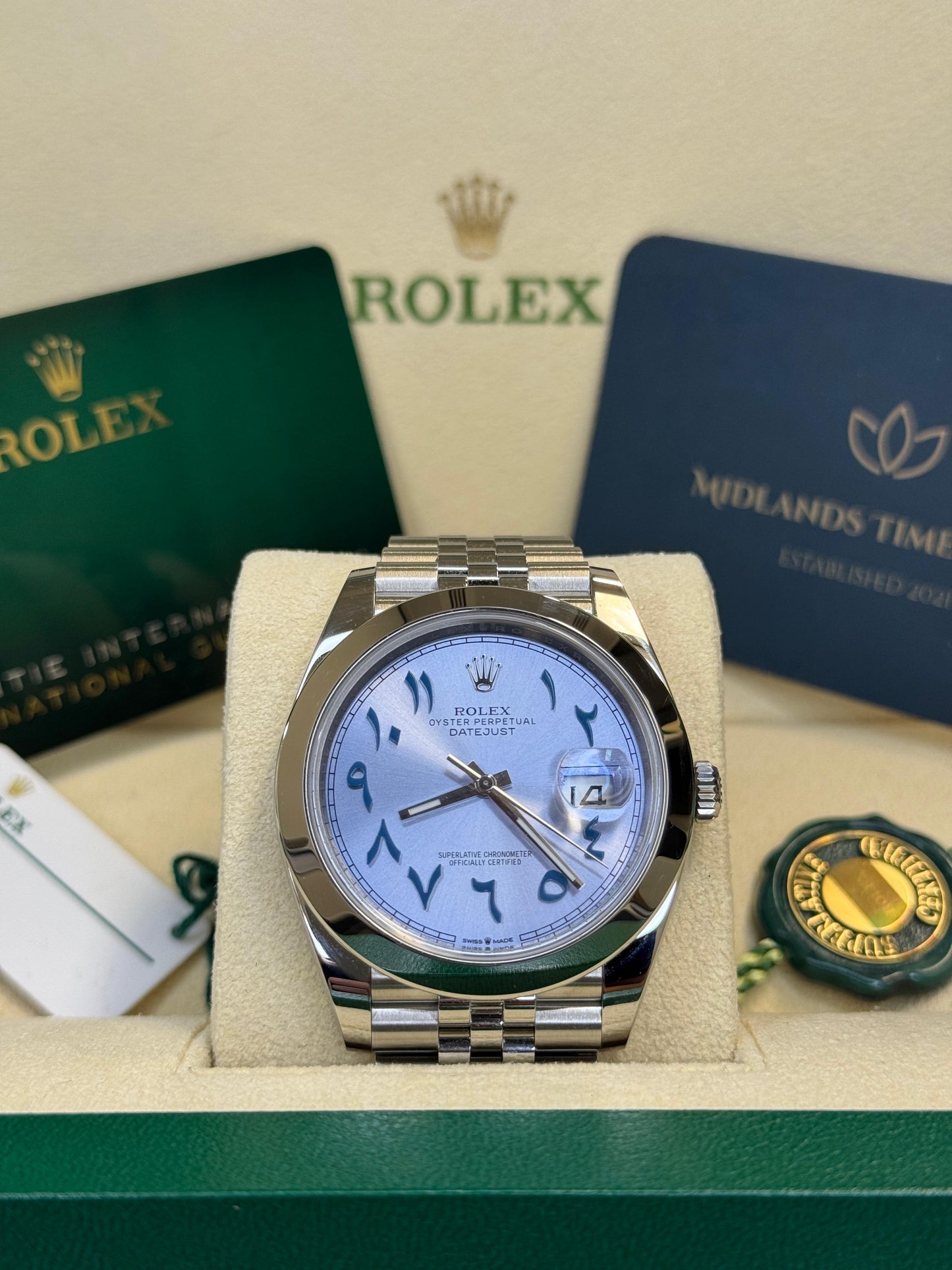 Rolex Datejust Arabic Dial